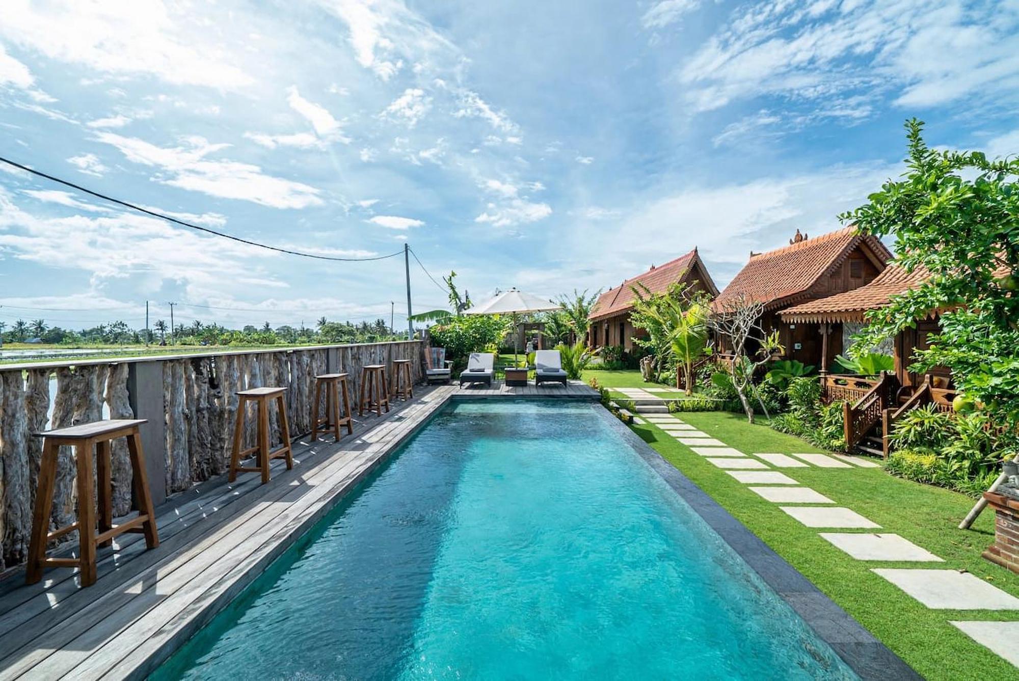 Lima Beach Inn Munggu Exterior foto